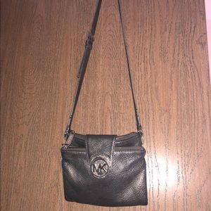 Michael Kors Silver crossbody bag